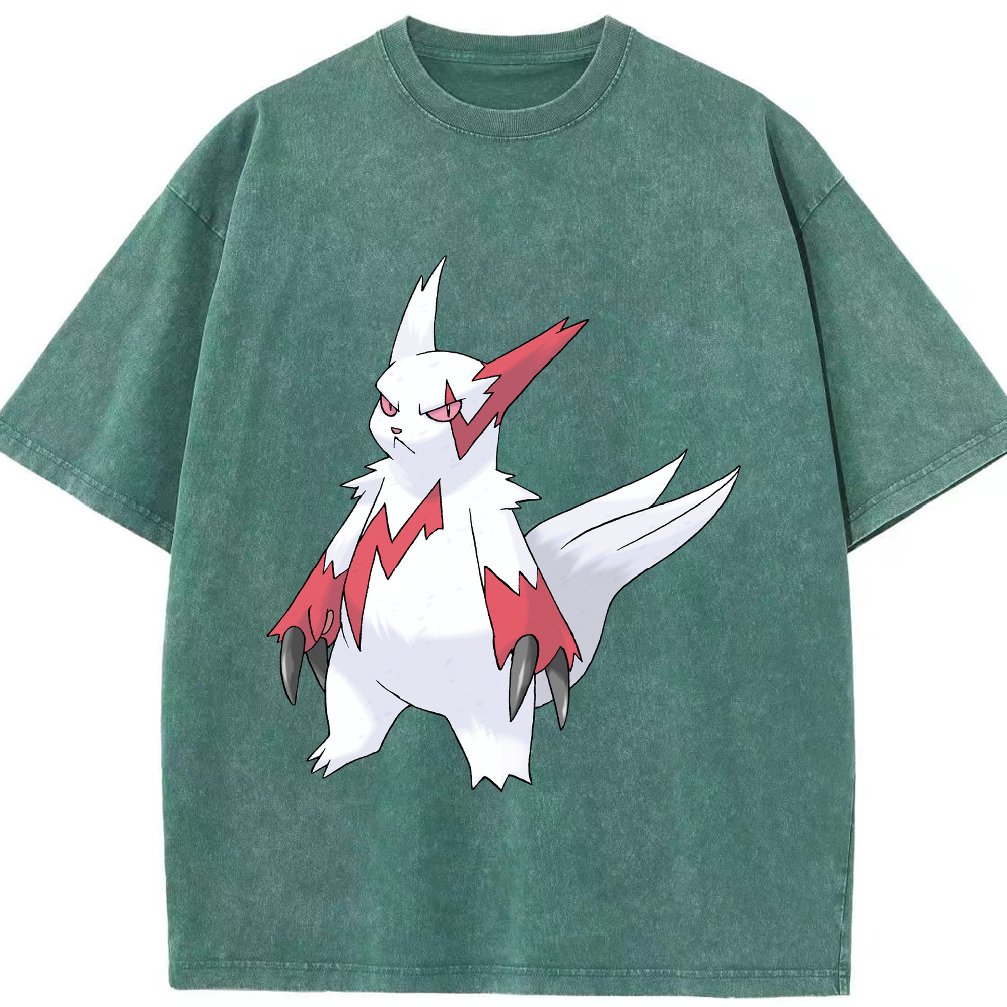 （画像用） ポケットモンスター Pokémon 綿100% ヴィンテージ風 半袖Tシャツ（フロントプリント）